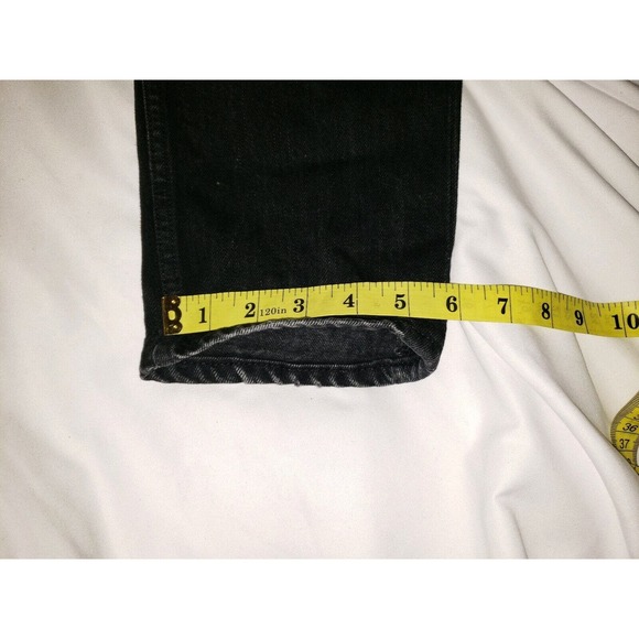 Steven Alan Denim Jeans Men Size 30 Black Button Washed-out Black - Picture 7 of 7